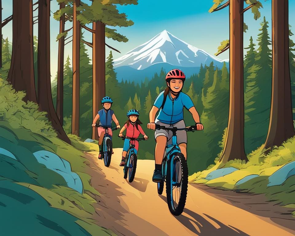 Mountainbiken als Familie-activiteit