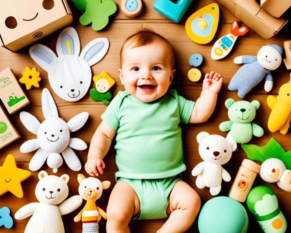 Duurzaam speelgoedmerken voor baby's