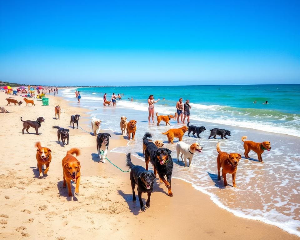 Bezoek een hondenstrand met je viervoeter