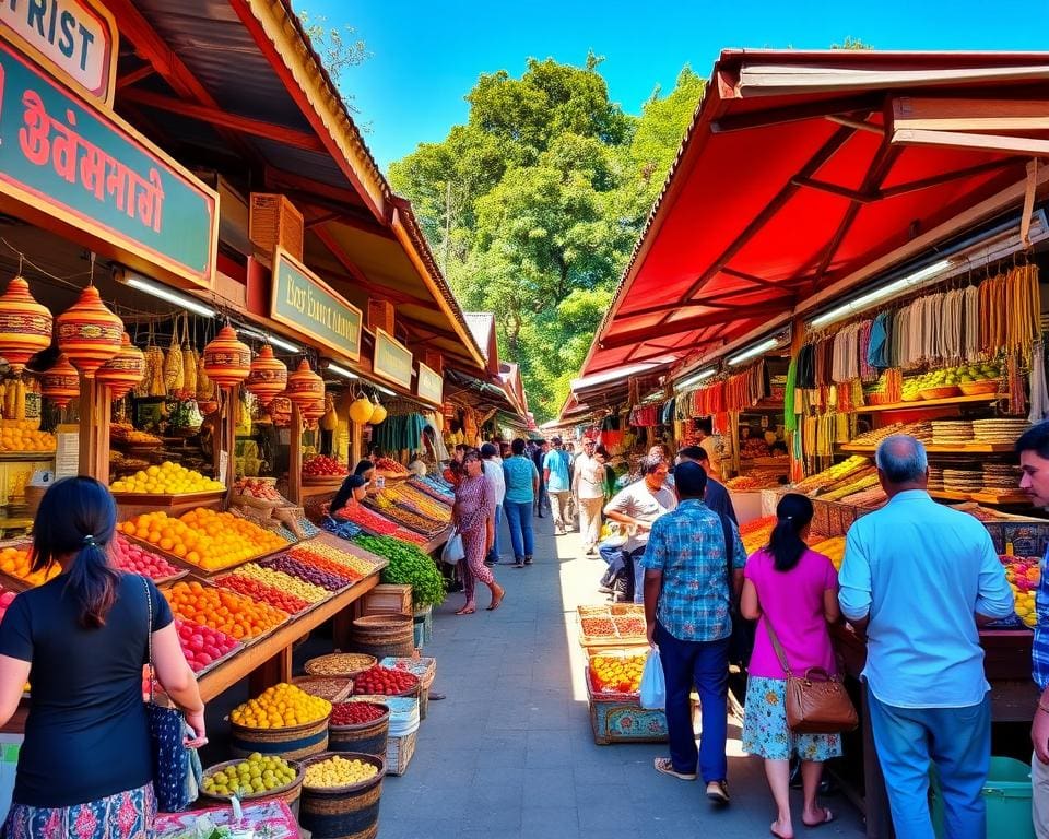 Bezoek een traditionele markt met lokale lekkernijen