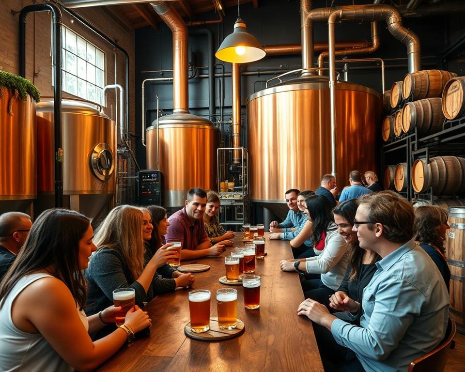 Doe mee aan een bierbrouwerij tour met proeverij