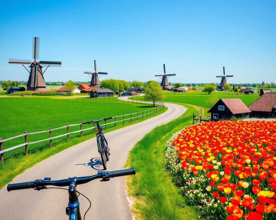 Fietsroutes in Nederland