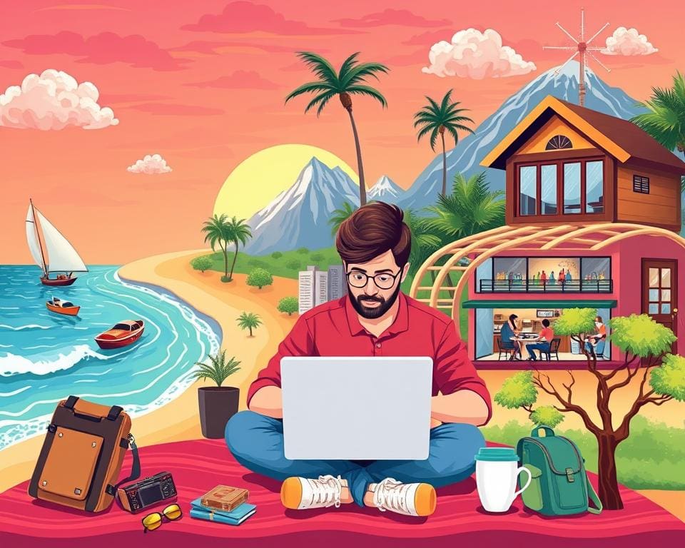 Werken als digital nomad: Wat zijn de mogelijkheden?