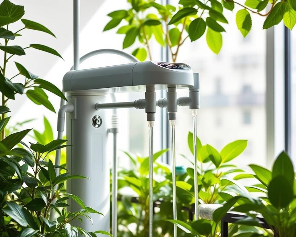 automatische bewatering voor planten