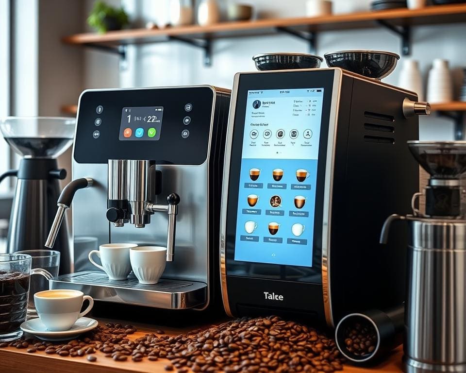 beste touchscreen koffiemachines voor barista koffie