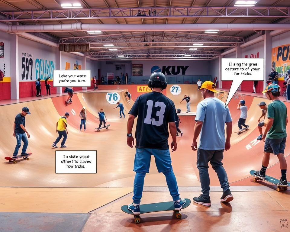 skatepark regels en etiquette bij skaten