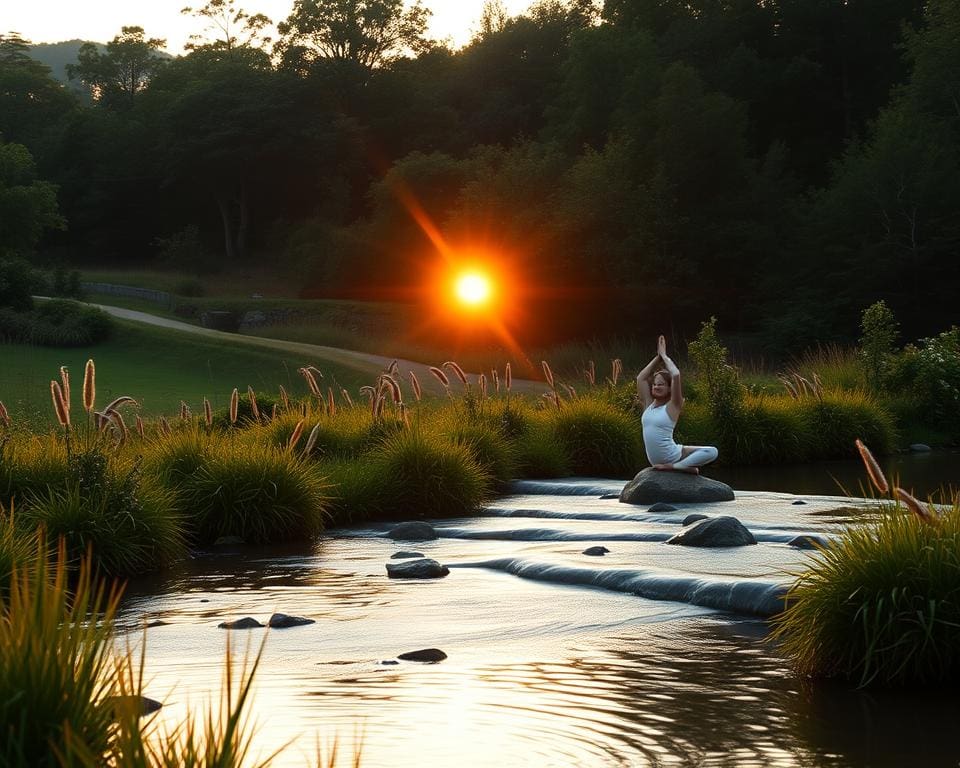 yoga voor een gezonde balans tussen lichaam en geest