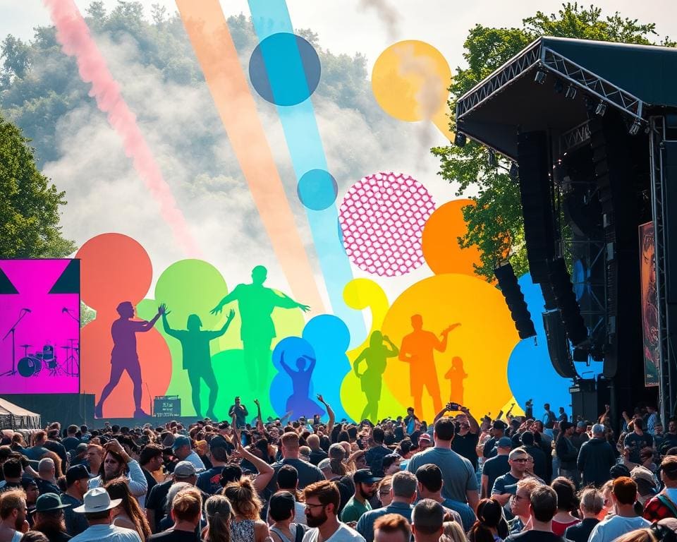 Muziekstijlen op Pukkelpop