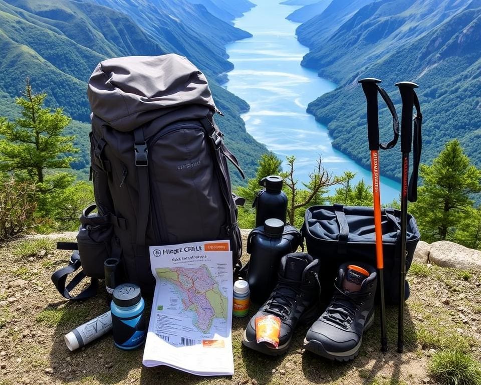 benodigdheden voor een succesvolle trektocht