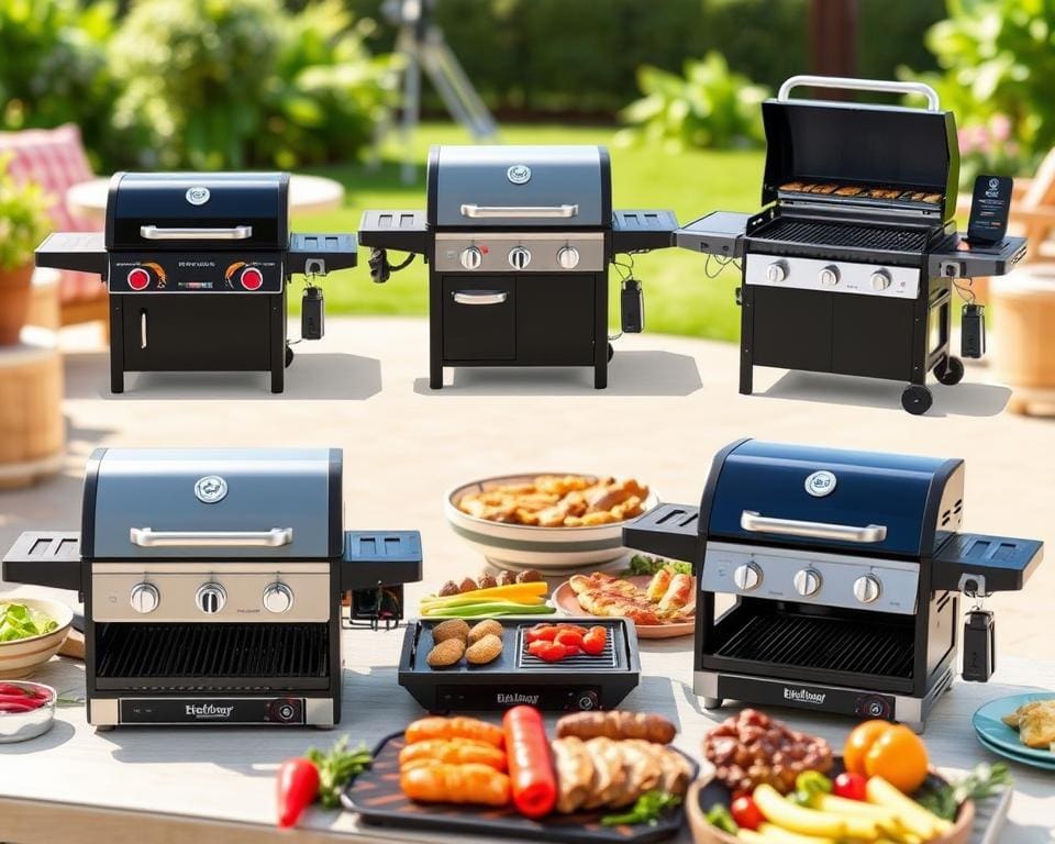 Vergelijking van merken en modellen van elektrische BBQ's